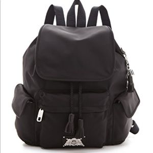 Juicy couture nylon black backpack